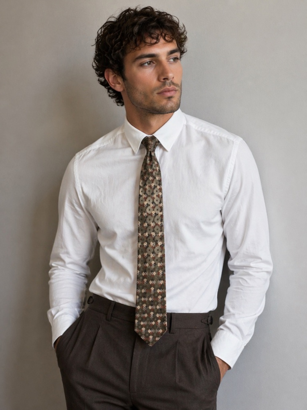 🔥 Vintage Stafford Neck Tie – Classic Retro Style 🔥